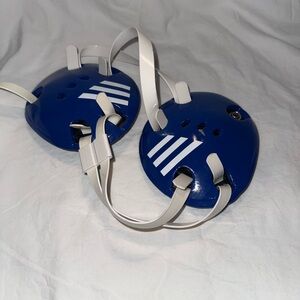 Adidas Blue and White Wrestling Headgear